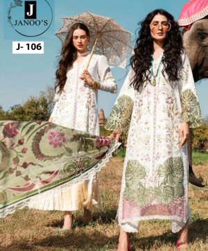 JANOO'S J 106 PAKISTANI SUITS IN INDIA