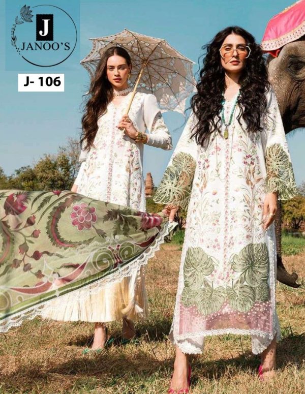 JANOO'S J 106 PAKISTANI SUITS IN INDIA