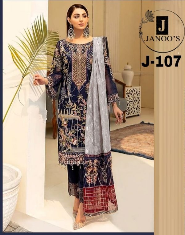 JANOO'S J 107 SALWAR SUITS MANUFACTURER