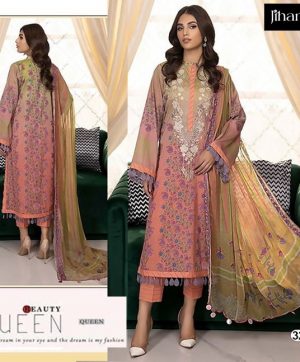 JIHAN 3210 PAKISTANI SUITS MANUFACTURER