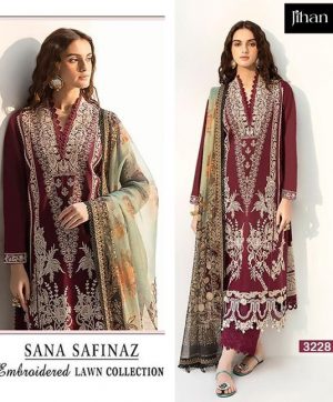 JIHAN 3228 SANA SAFINAZ PAKISTANI SUITS