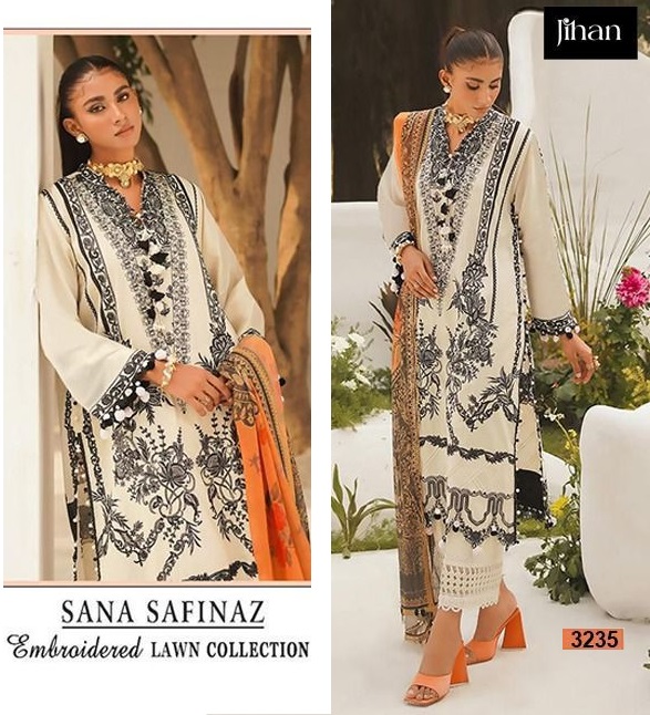 JIHAN 3235 SANA SAFINAZ PAKISTANI SUITS