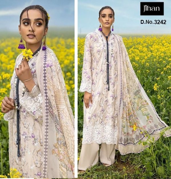 JIHAN 3242 PAKISTANI SUITS MANUFACTURER