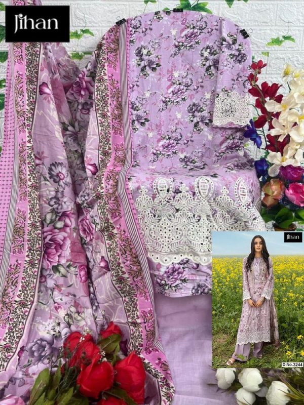 JIHAN 3244 PAKISTANI SUITS MANUFACTURER