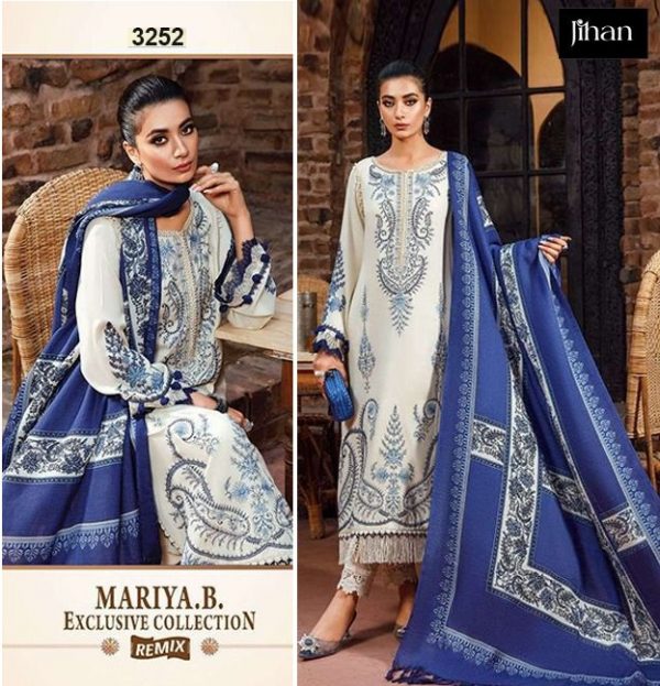 JIHAN 3252 MARIYA B PAKISTANI SUITS MANUFACTURER