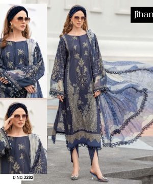 JIHAN 3282 M PRINTS PAKISTANI SUITS IN INDIA