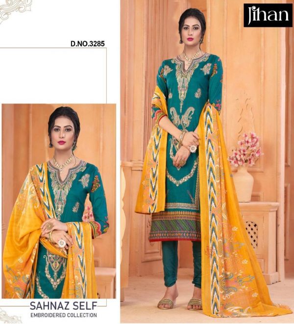 JIHAN 3285 PAKISTANI SUITS MANUFACTURER