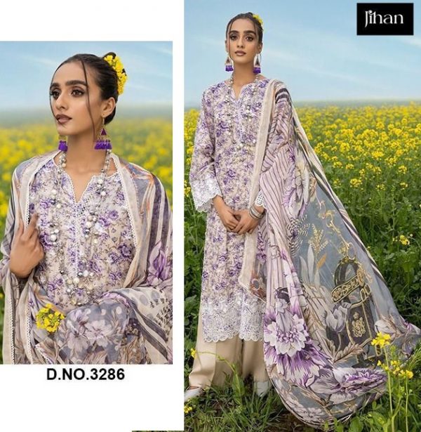 JIHAN 3286 PAKISTANI SUITS MANUFACTURER