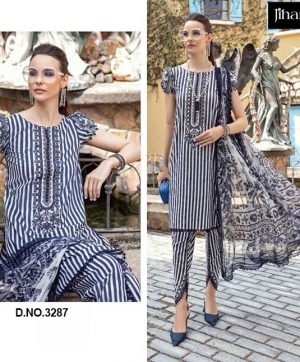 JIHAN 3287 PAKISTANI SUITS WHOLESALE IN INDIA