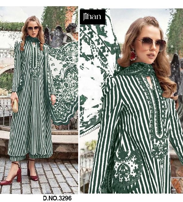 JIHAN 3296 PAKISTANI SUITS WHOLESALE IN INDIA