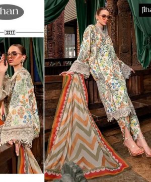 JIHAN 3317 PAKISTANI SUITS WHOLESALE