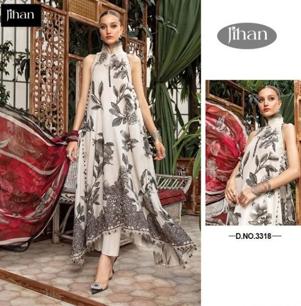 JIHAN 3318 PAKISTANI SUITS WHOLESALE