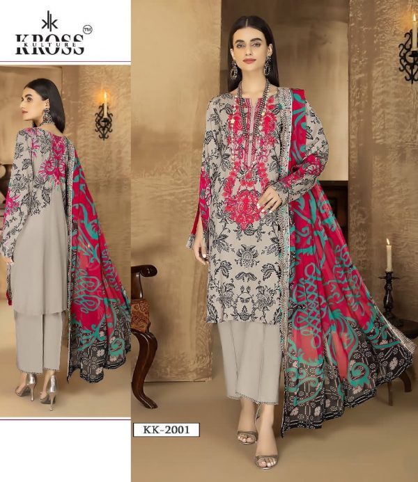 KROSS KULTURE KK 2001 PAKISTANI SUITS