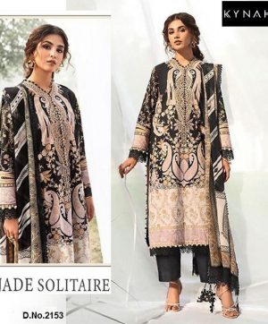 KYNAH 2153 JADE SOLITAIRE PAKISTANI SUITS