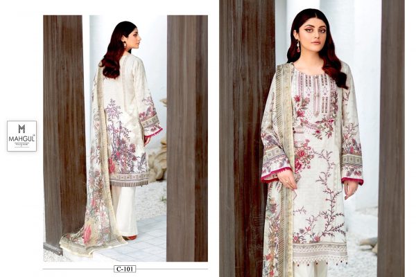 MAHGUL C 101 CHEVRON VOL 1 SALWAR SUITS