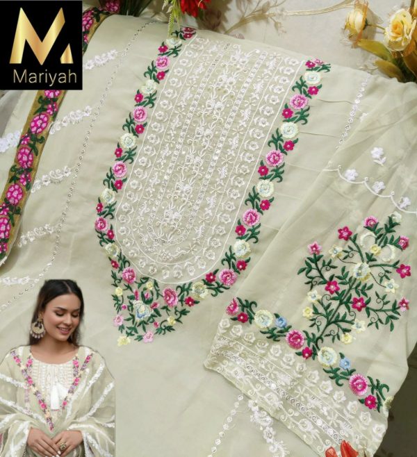 MARIYAH DESIGNER M 130 B PAKISTANI SUITS