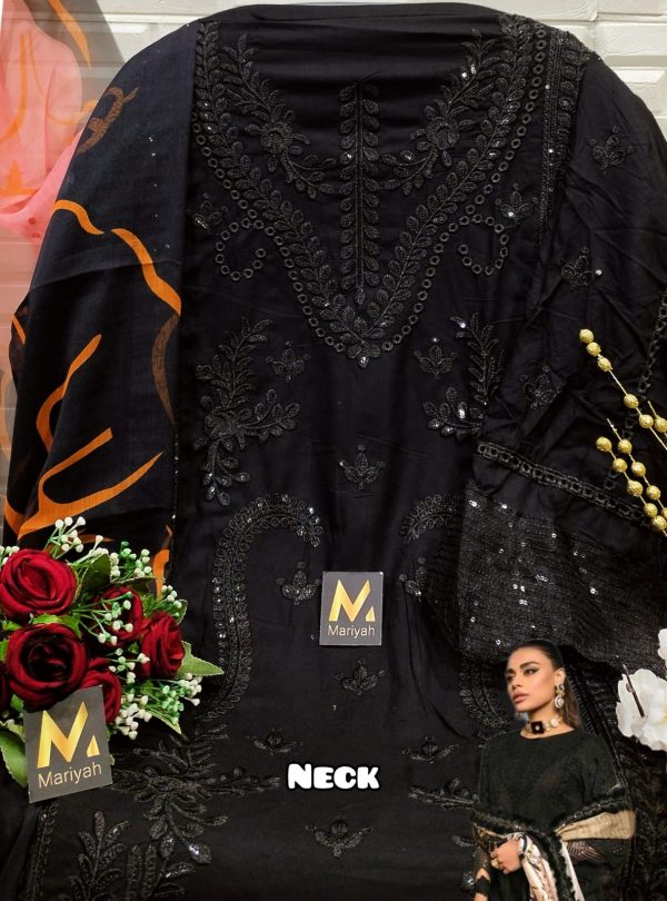 MARIYAH DESIGNER M 203 PAKISTANI SUITS