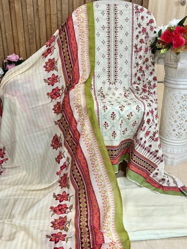 MEHBOOB TEX 1121 SAHNAZ SELF PAKSITANI SUITS