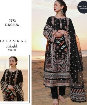 MEHBOOB TEX 1124 QALAMKAR VOL 05 SALWAR SUITS