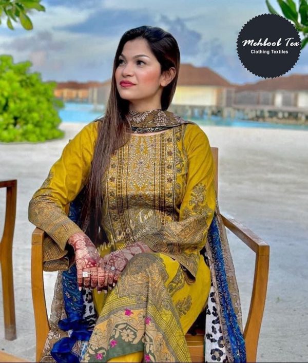 MEHBOOB TEX 1156 FIRDOSE PAKISTANI SUITS