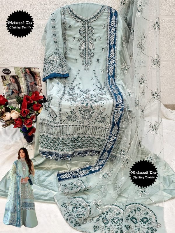 MEHMOOD TEX M 25 PAKISTANI SUITS WHOLESALE