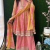 MURTI TRENDS NEW PINK SHARARA SET COLLECTION