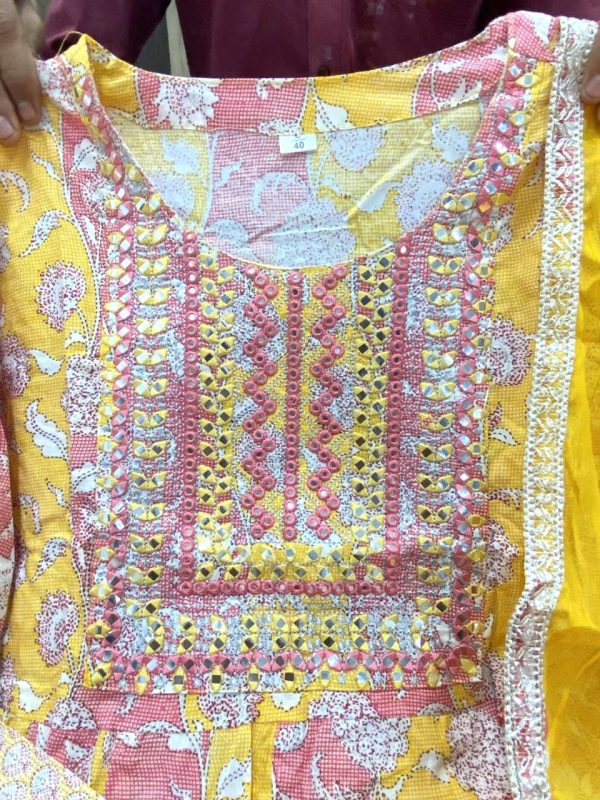 MURTI TRENDS NEW YELLOW SHARARA SET COLLECTION