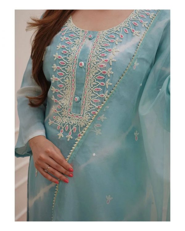 MURTI TRENDS SKY BLUE DESIGNER SUITS COLLECTION