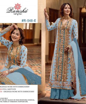 RAMSHA FASHION R 548 E SALWAR SUITS WHOLESALE