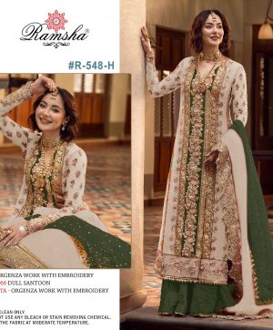 RAMSHA FASHION R 548 H SALWAR SUITS WHOLESALE