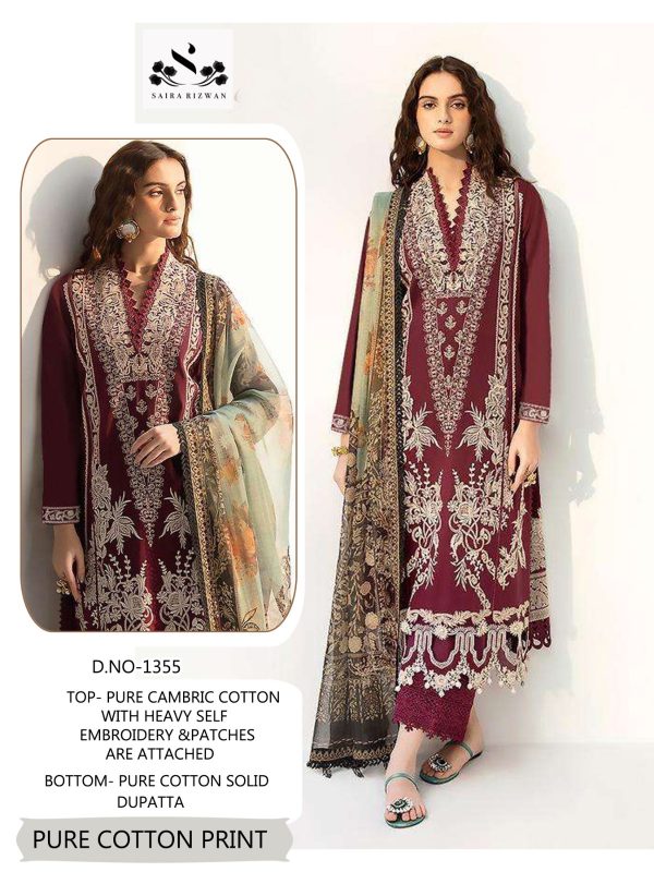 SAIRA RIZWAN 1355 PAKISTANI SUITS IN INDIA