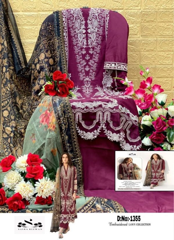 SAIRA RIZWAN 1355 PAKISTANI SUITS IN INDIA