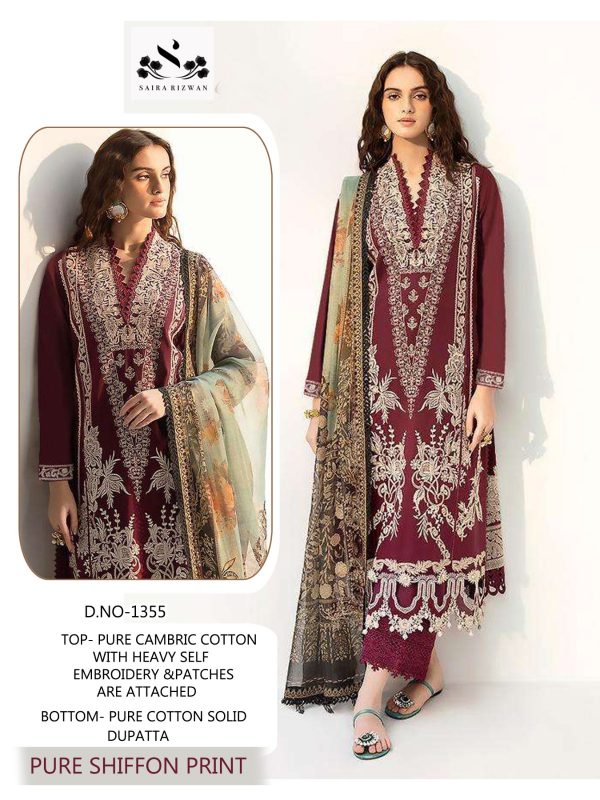 SAIRA RIZWAN 1355 PAKISTANI SUITS IN INDIA