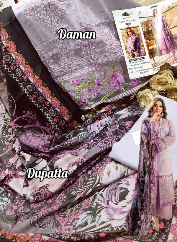 SANA MARYAM SM 159 OMBRE SALWAR SUITS IN INDIA