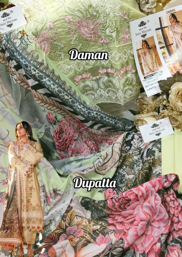 SANA MARYAM SM 160 OBMRE PAKISTANI SUITS