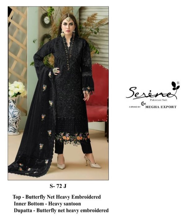 SERINE S 72 J PAKISTANI SUITS IN INDIA