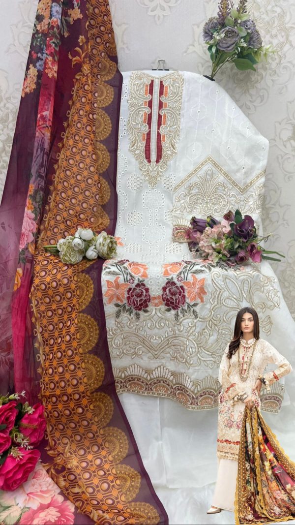 SHANAYA A 21 TO 24 ROSE ADAN LIBAS LAWN COLLECTION