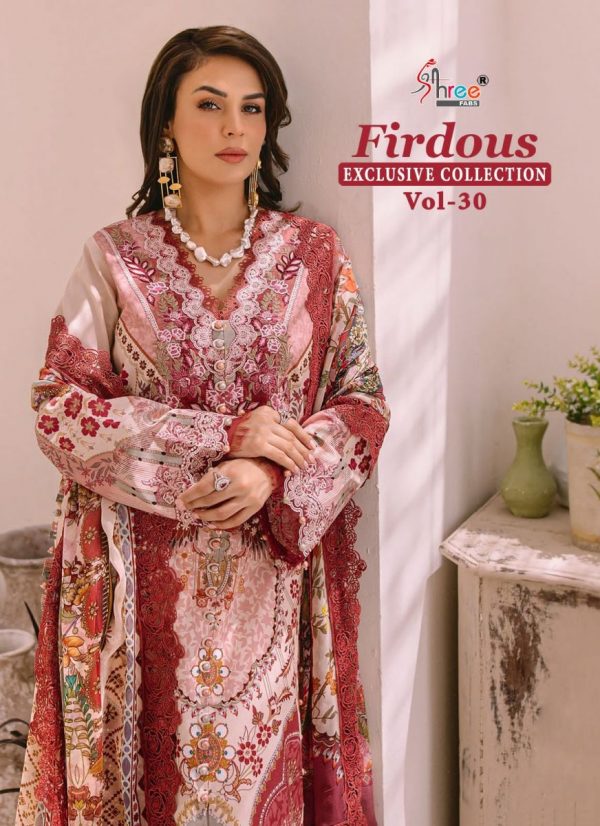 SHREE FABS FIRDOUS EXCLUSIVE VOL 30 WHOLESALE