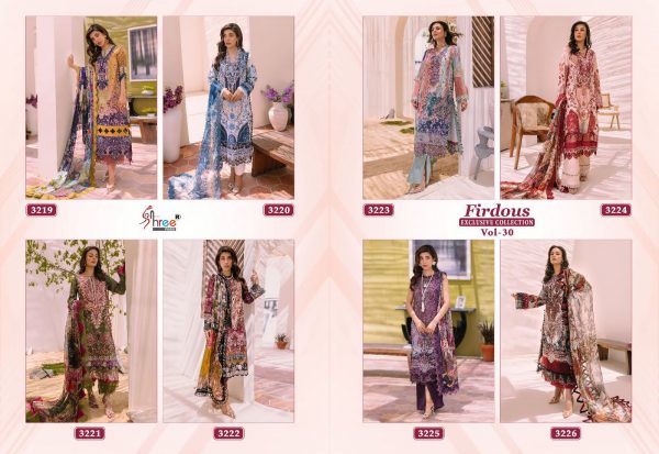 SHREE FABS FIRDOUS EXCLUSIVE VOL 30 WHOLESALE