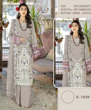 SHREE FABS K 1838 D SALWAR SUITS MANUFACTURER