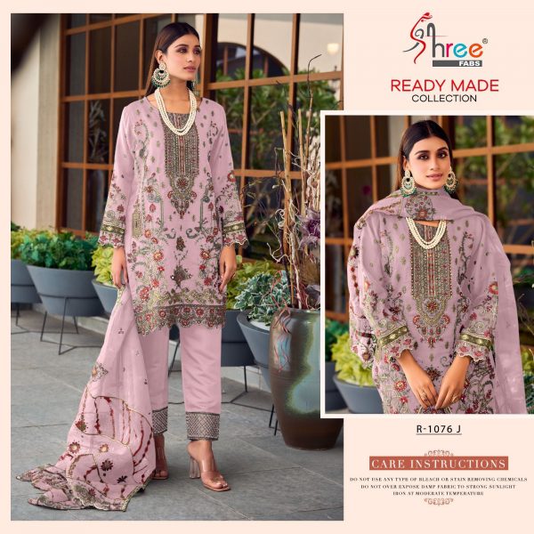 SHREE FABS R 1076 H TO K READYMADE SALWAR SUITS