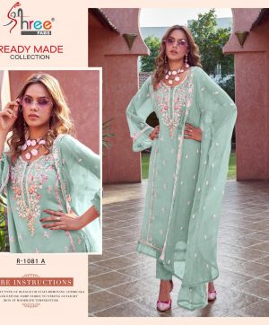 SHREE FABS R 1081 A READYMADE PAKISTANI SUITS