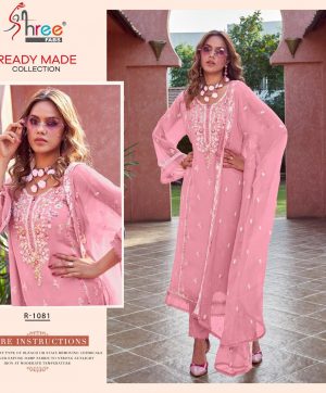 SHREE FABS R 1081 READYMADE PAKISTANI SUITS