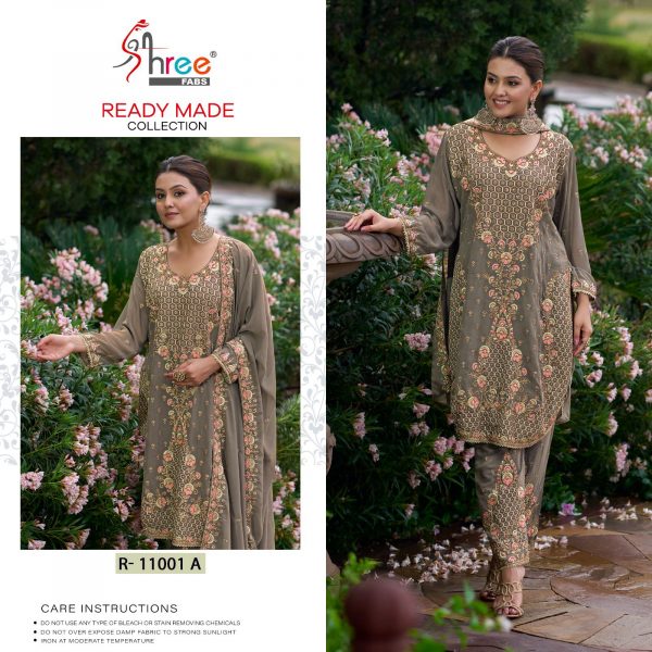 SHREE FABS R 11001 A READYMADE PAKISTANI SUITS