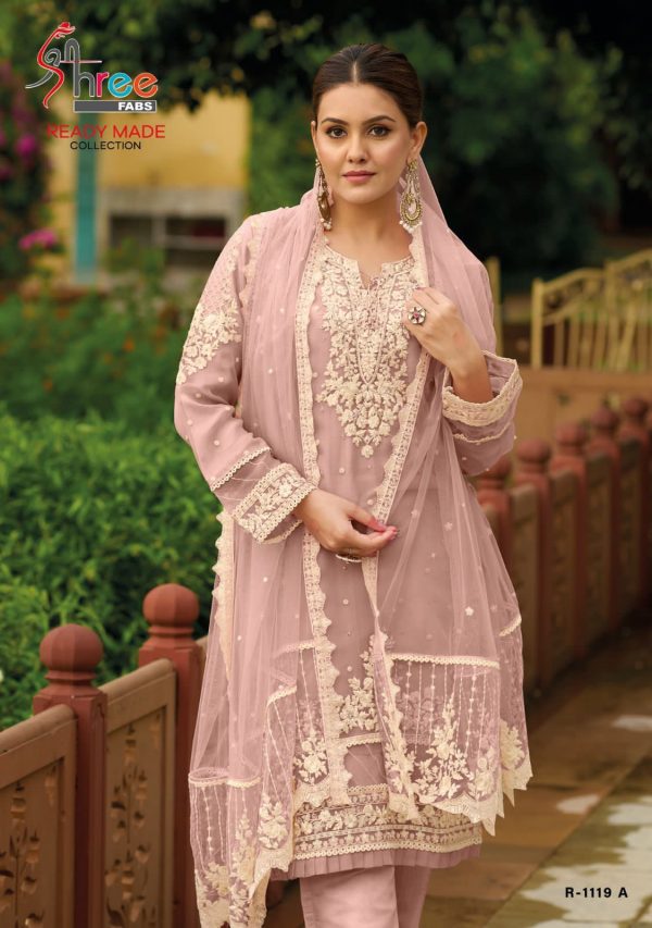 SHREE FABS R 1119 A READYMADE SALWAR SUITS