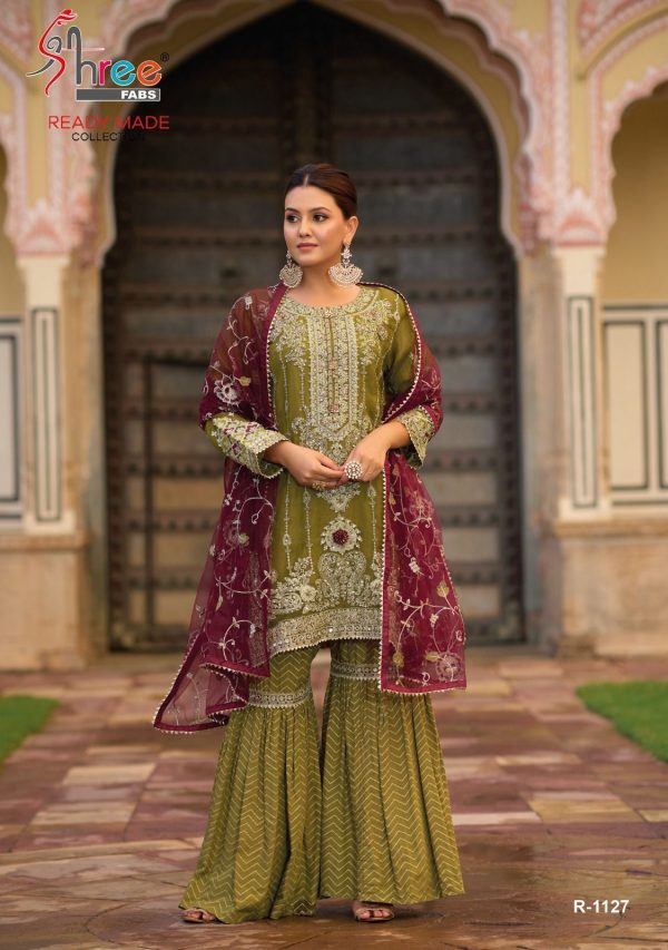 SHREE FABS R 1127 READYMADE PAKISTANI SUITS