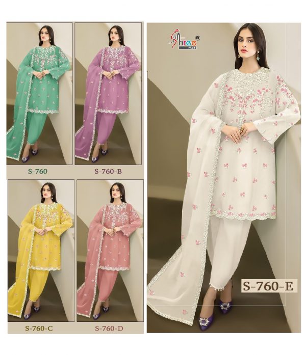 SHREE FABS S 760 SERIES PAKISTANI SUITS