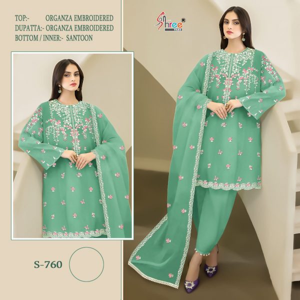 SHREE FABS S 760 SERIES PAKISTANI SUITS