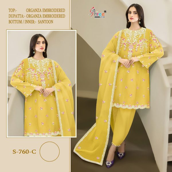 SHREE FABS S 760 SERIES PAKISTANI SUITS