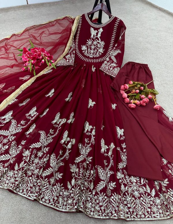 SHREE HARI NSR 672 DESIGNER GOWN WHOLESALE